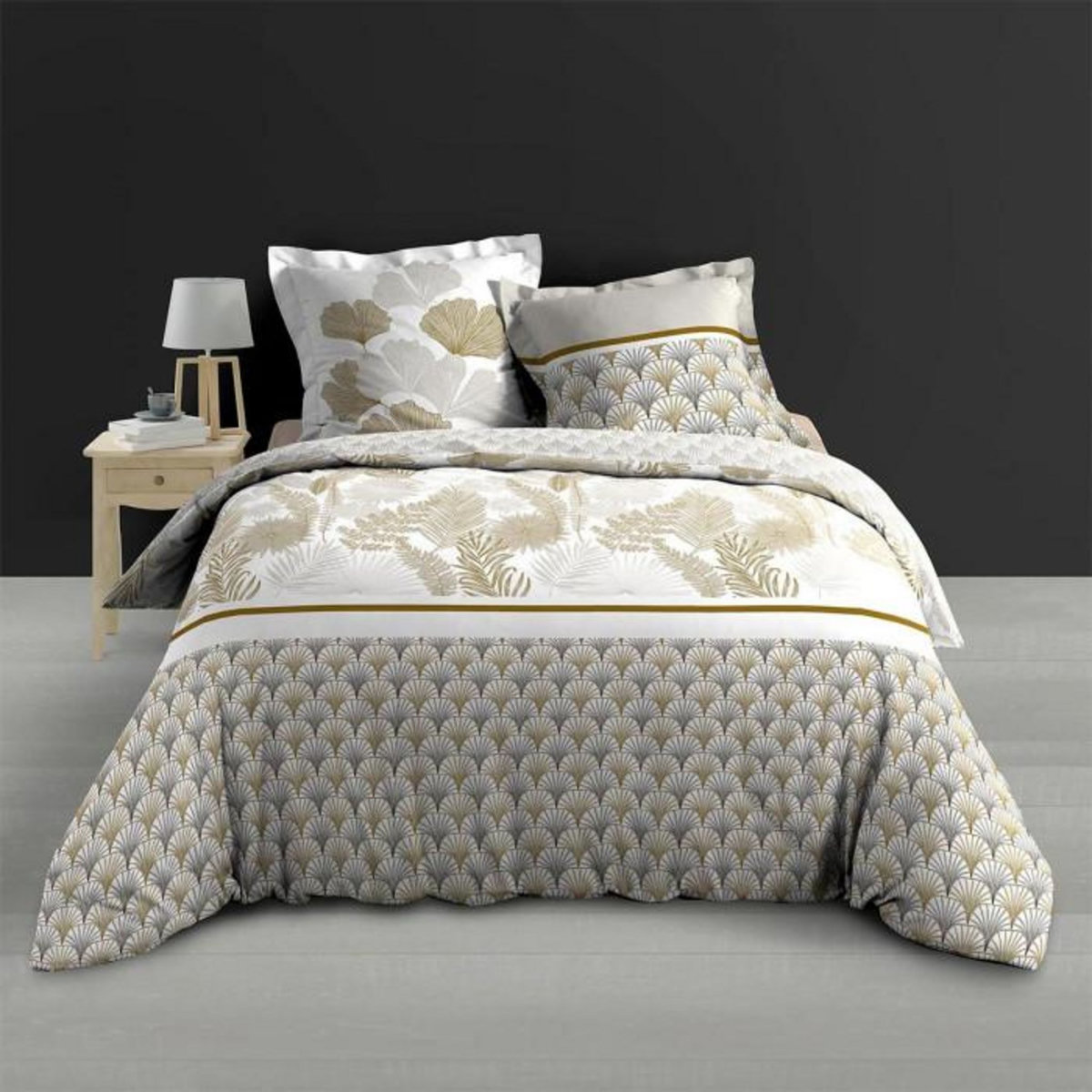 Paris Prix Parure de Lit 3 Pièces  Melisse  260x240cm Multicolore