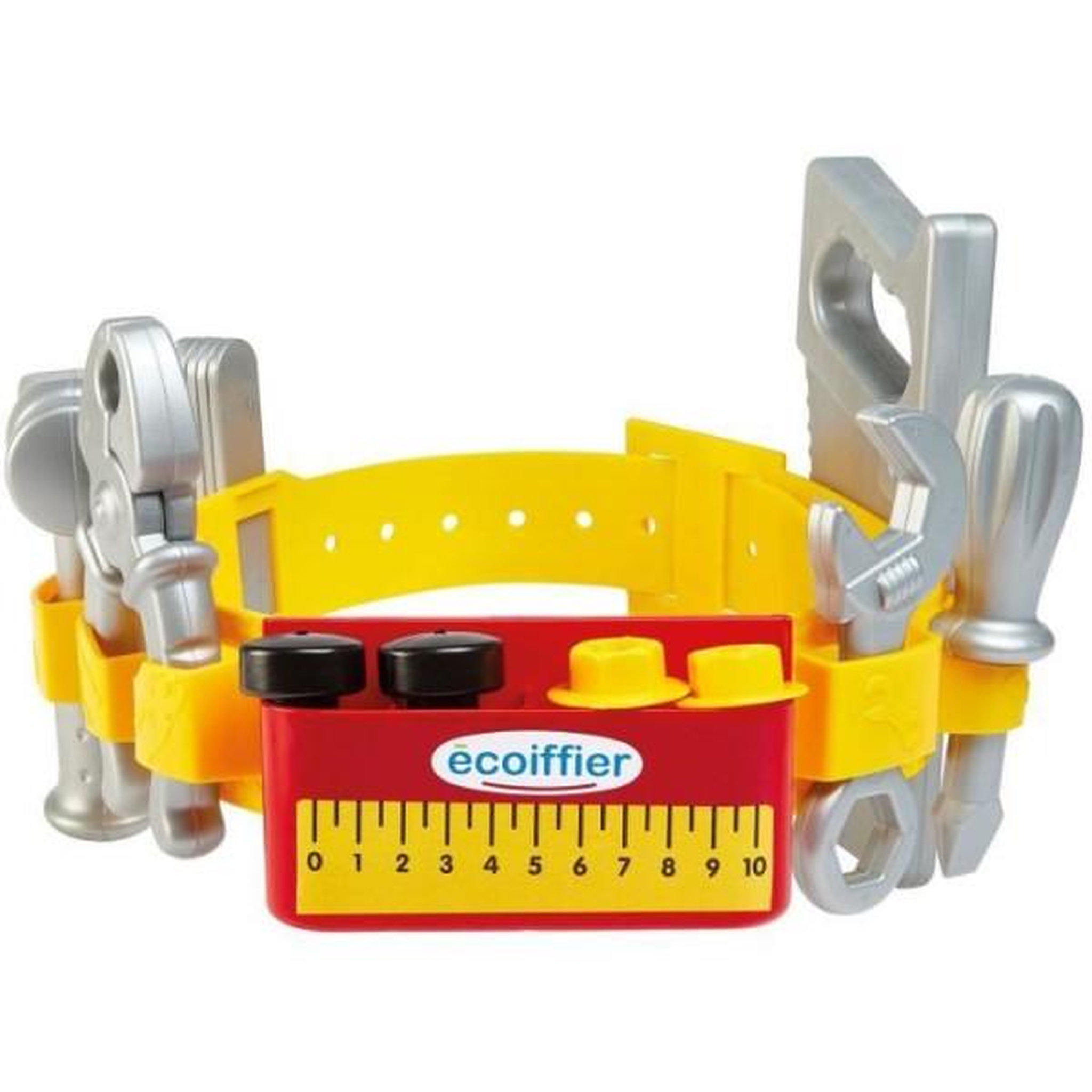Voir la diapositive 2 : Ecoiffier Malette ceinture a outils - ECOIFFIER - 2418 - La ceinture du bricoleur