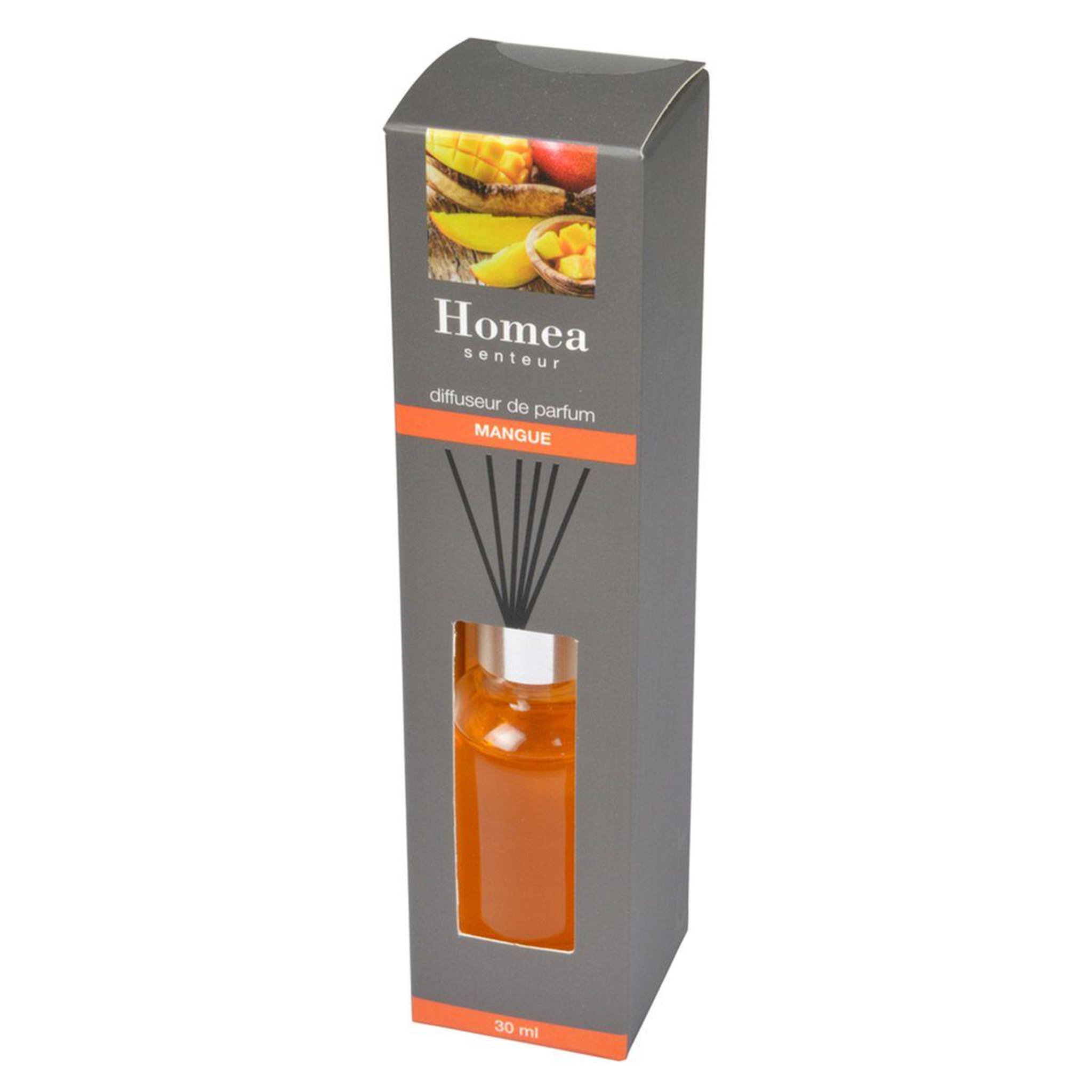 Voir la diapositive 2 : HOMEA Diffuseur de parfum  flacon  30ml mangue