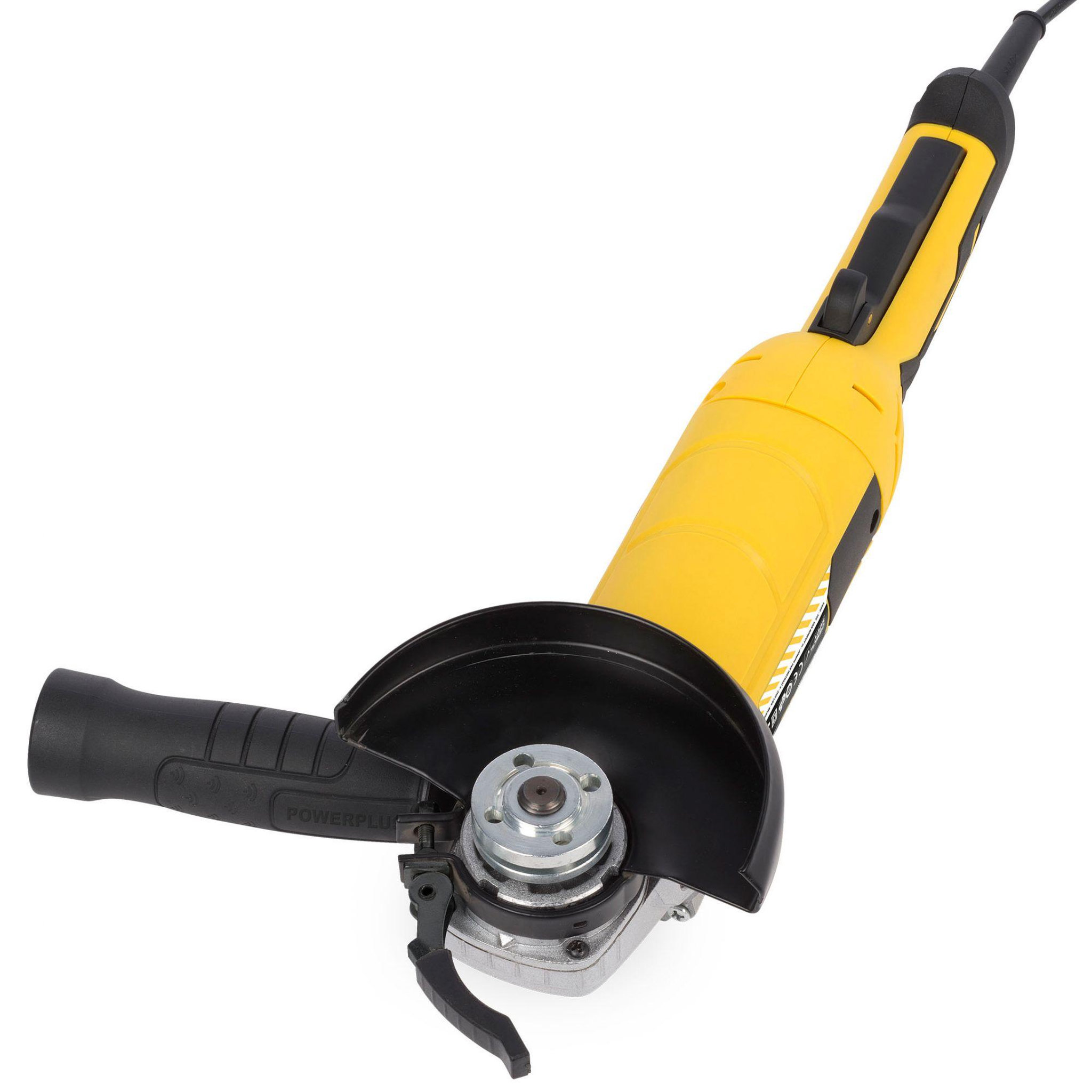 Voir la diapositive 3 : POWERPLUS Meuleuse d'angle pro longue Ø125mm 1200w PowerPlus