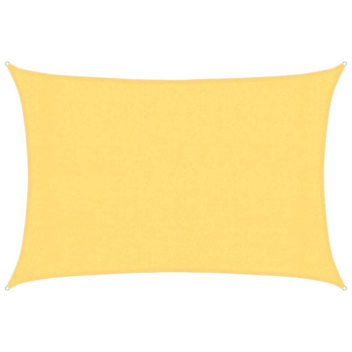 VIDAXL Voile d'ombrage 160 g/m^2 Beige 3x4,5 m PEHD