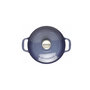Voir la diapositive 2 : Chasseur Cocotte ovale en fonte émaillée 28cm bleu - PUC472897