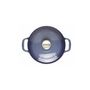 Voir la diapositive 2 : Chasseur Cocotte ovale en fonte émaillée 28cm bleu - PUC472897