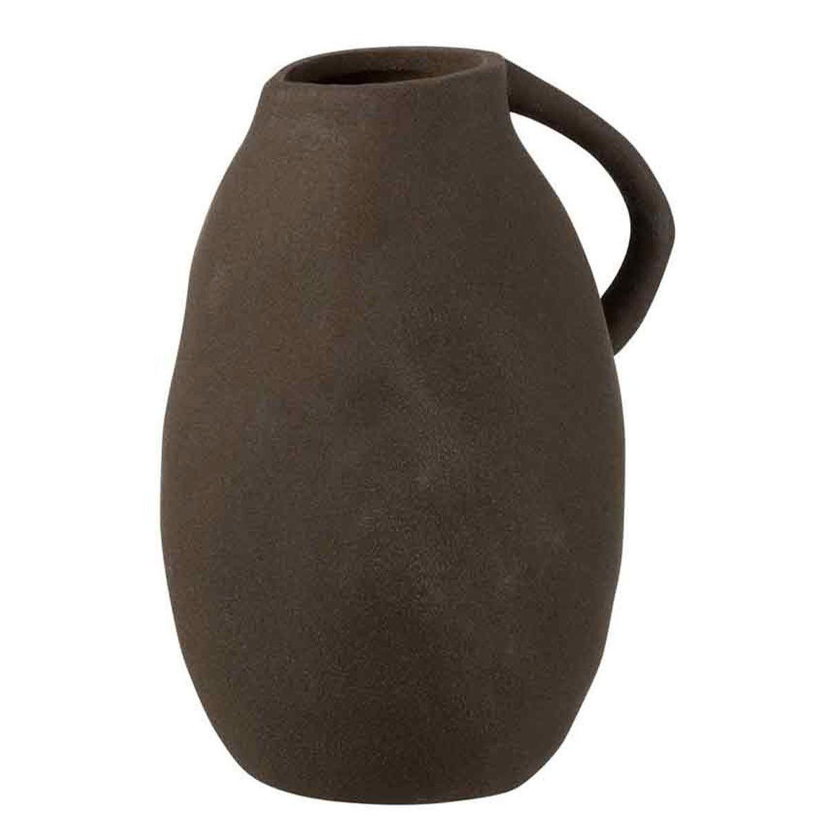 Paris Prix Vase Design en Céramique  Cruche  25cm Noir