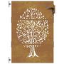 Voir la diapositive 4 : VIDAXL Portail de jardin 85x125 cm acier corten conception de l'arbre