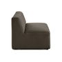 Voir la diapositive 3 : LISA DESIGN Nova - module d'assise sans accoudoirs - en velours