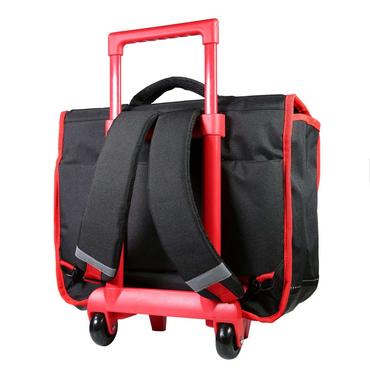 Bagtrotter BAGTROTTER Cartable à roulettes 38 cm Minecraft Noir