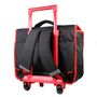 Voir la diapositive 6 : Bagtrotter BAGTROTTER Cartable à roulettes 38 cm Minecraft Noir