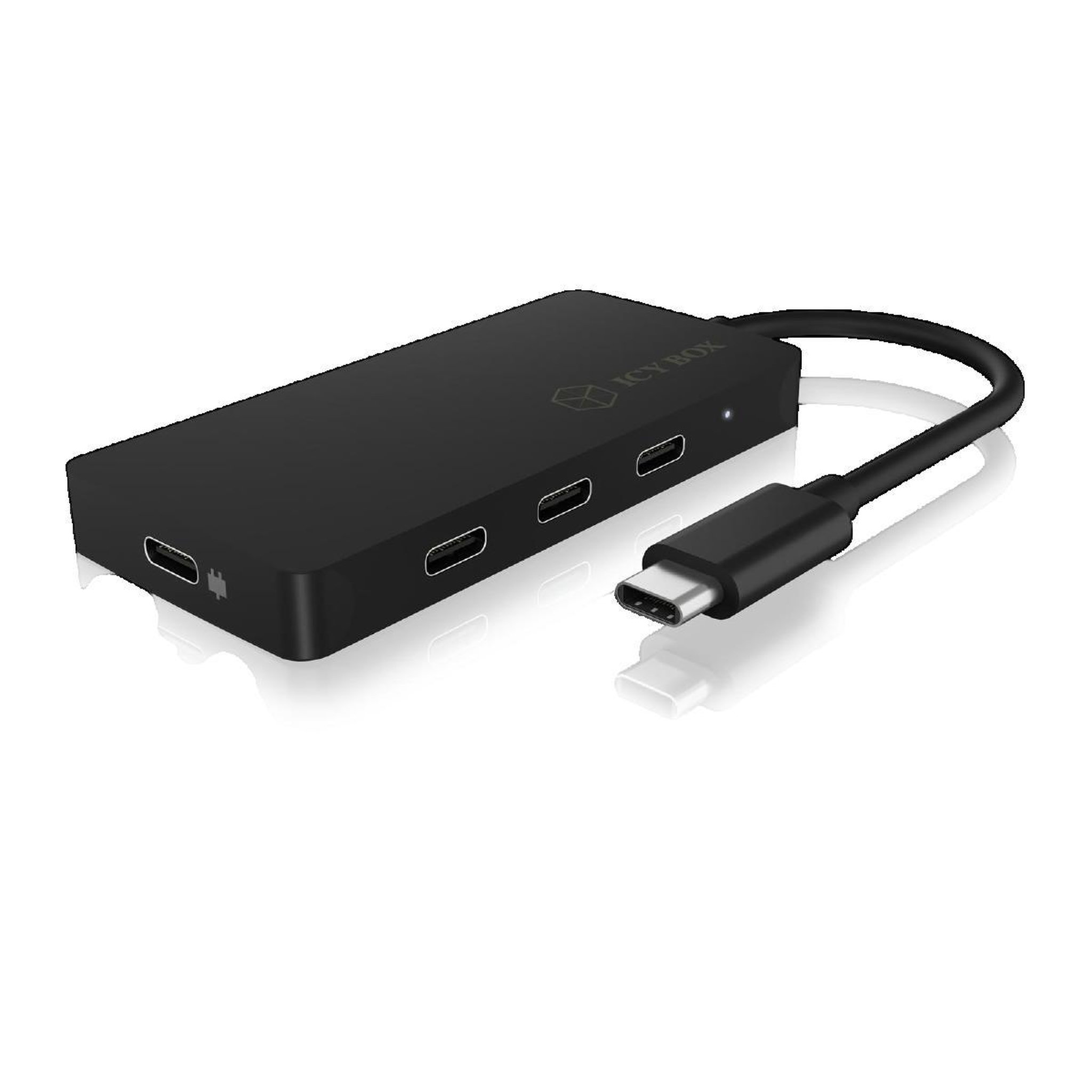 ICES Hub USB icy-box 4 ports USB 3.2 Gen 2 noir