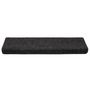 Voir la diapositive 4 : VIDAXL Tapis de marches d'escalier 10 pcs Noir 65x21x4 cm Aiguillete