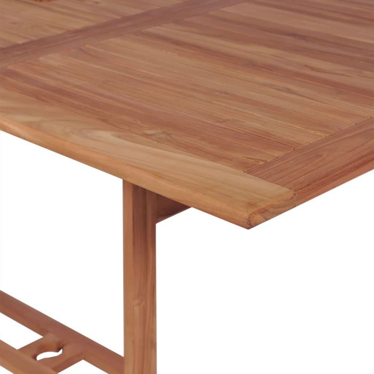 VIDAXL Table de jardin 180x90x75 cm Bois de teck solide