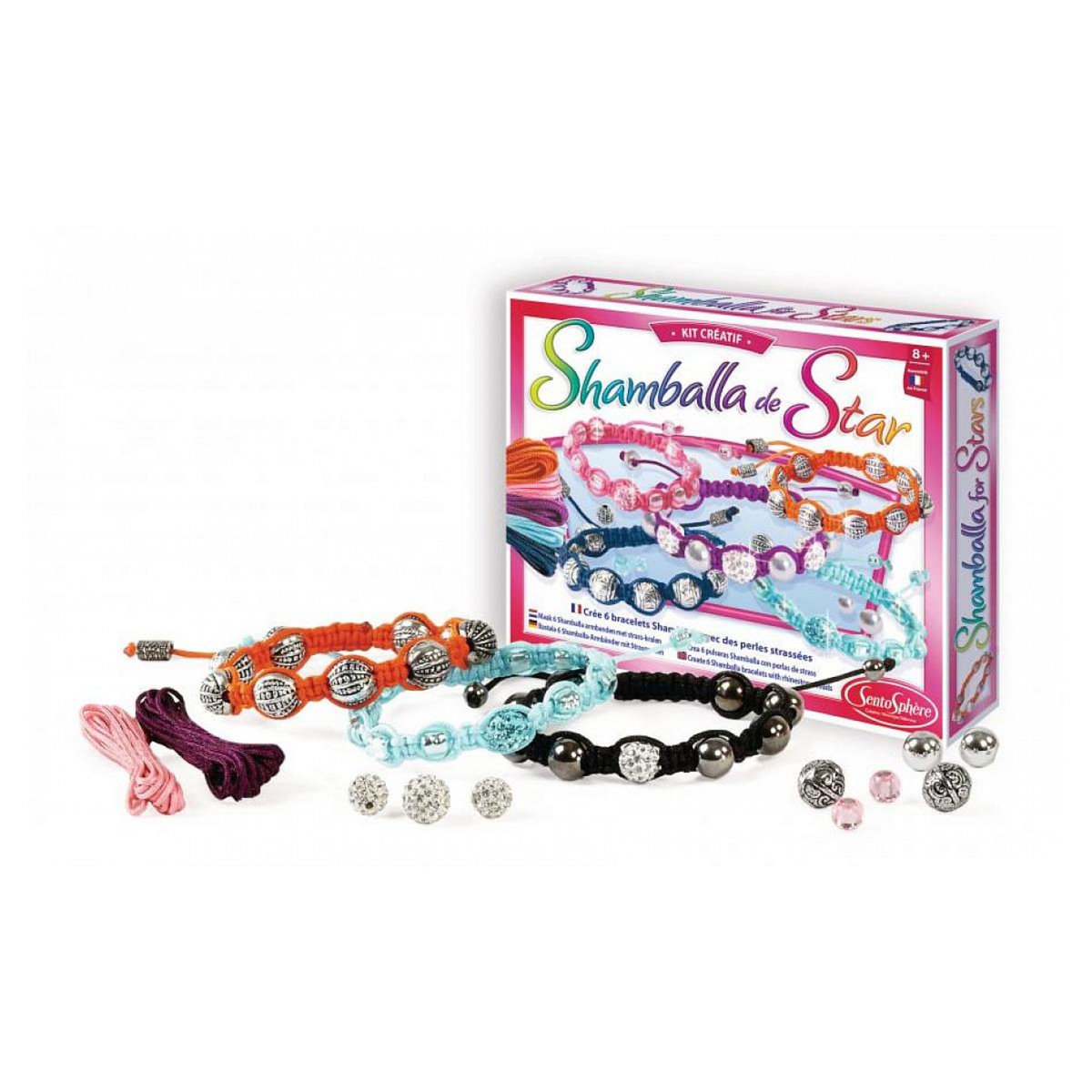 Sentosphere Shamballa de star - bijoux