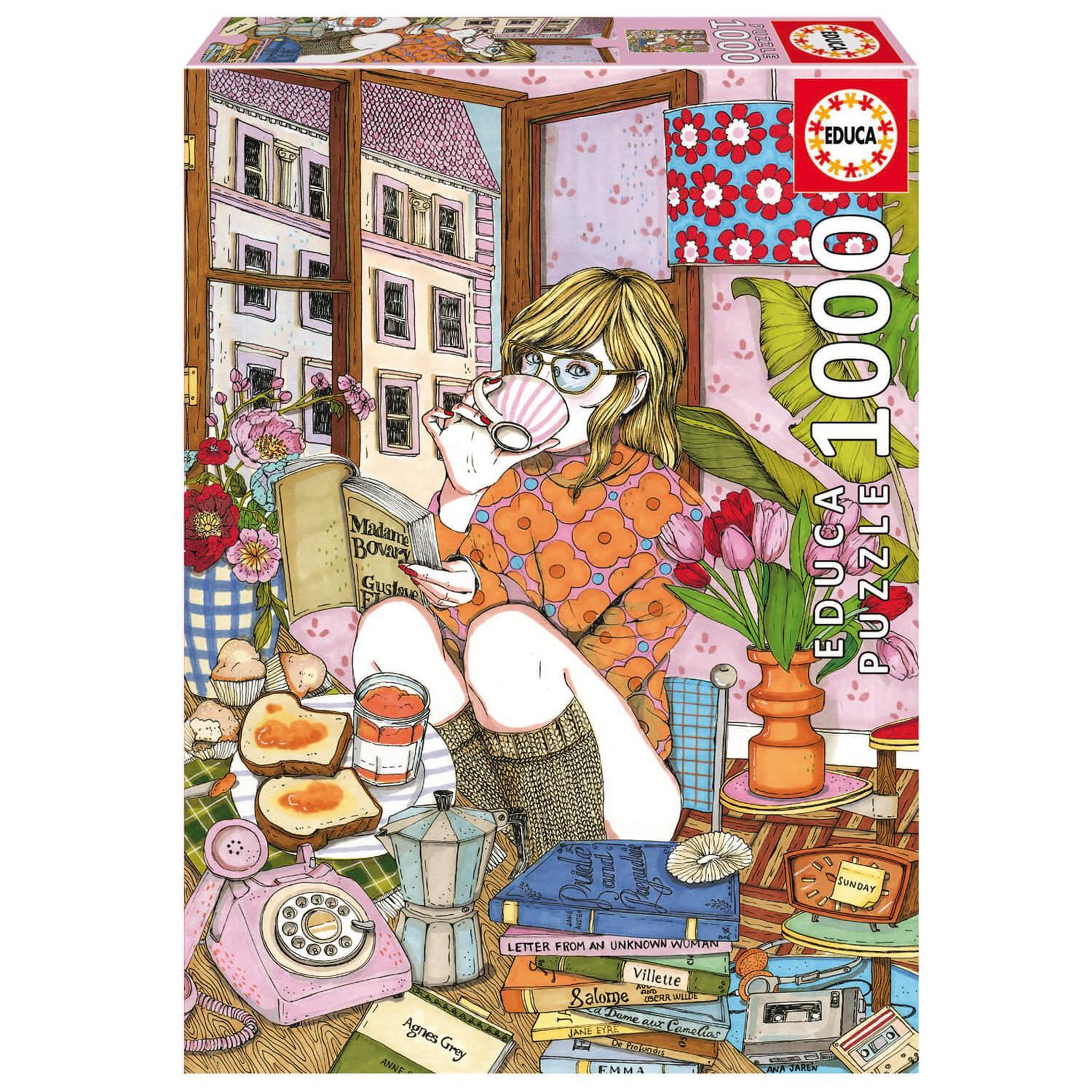 Voir la diapositive 2 : EDUCA Puzzle 1000 pièces : Un Temps Pour Soi