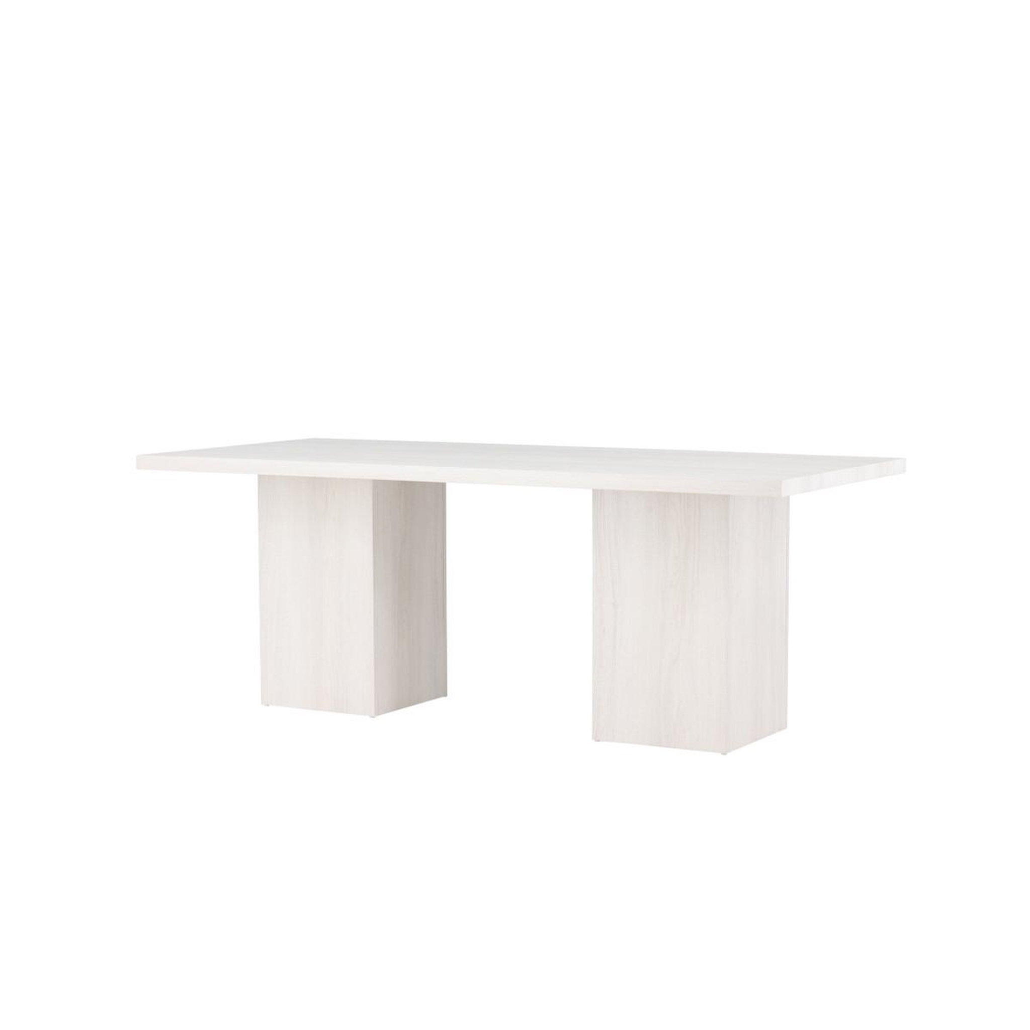 Voir la diapositive 5 : Paris Prix Table à manger blanc  olga  200cm blanc