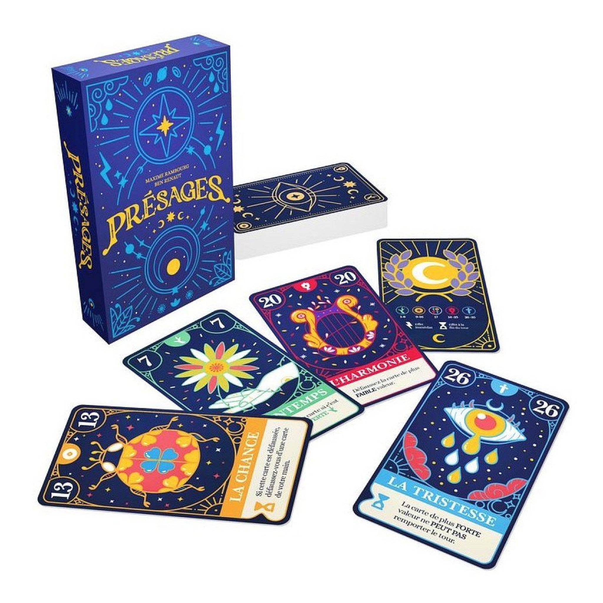 Voir la diapositive 2 : SPIRAL EDITIONS Presages - le jeu de defausse