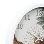 Voir la diapositive 2 : ATMOSPHERA Horloge Murale Design  Soleil  30cm Blanc