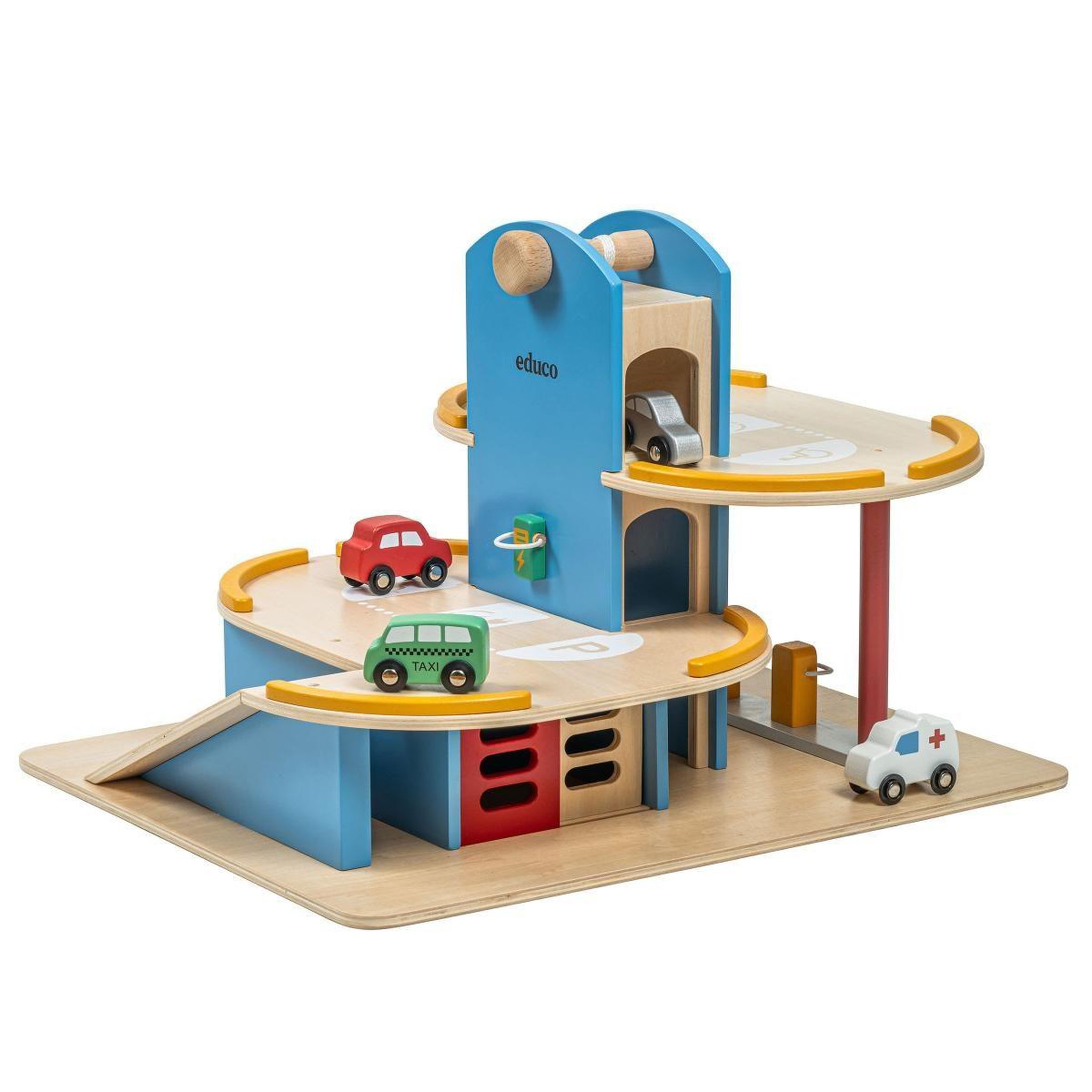 Voir la diapositive 4 : EDUCO Garage - avec voitures