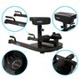 Voir la diapositive 4 : SPARRAW Squat Machine FORTIUS Appareil de musculation multifonction 84 x 48 x 73 cm - 2 Dossiers interchangeables et réglables