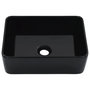 Voir la diapositive 2 : VIDAXL Lavabo 40x30x13 cm Ceramique Noir