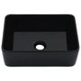 Voir la diapositive 2 : VIDAXL Lavabo 40x30x13 cm Ceramique Noir