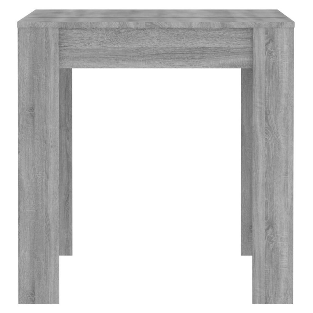 VIDAXL Table a dîner Sonoma gris 140x74,5x76 cm Bois d'ingenierie