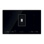 Voir la diapositive 1 : ROBLIN Table de cuisson aspirante induction 83cm 4 feux 3700w noir - 6753302