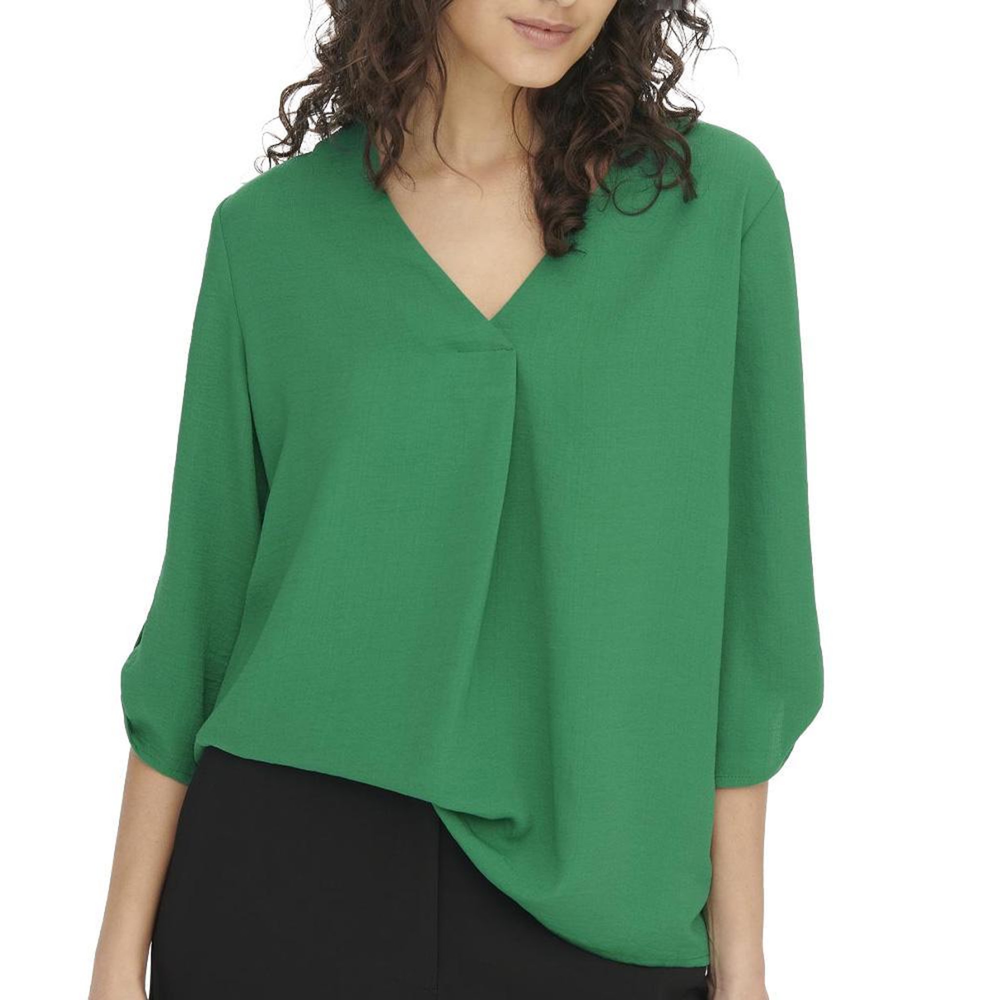 Voir la diapositive 1 : JACQUELINE DE YONG Blouse Verte Femme JDY DIVYAA