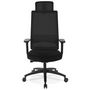 Voir la diapositive 2 : Paris Prix Fauteuil de Bureau Design  Tiziano  126cm Noir