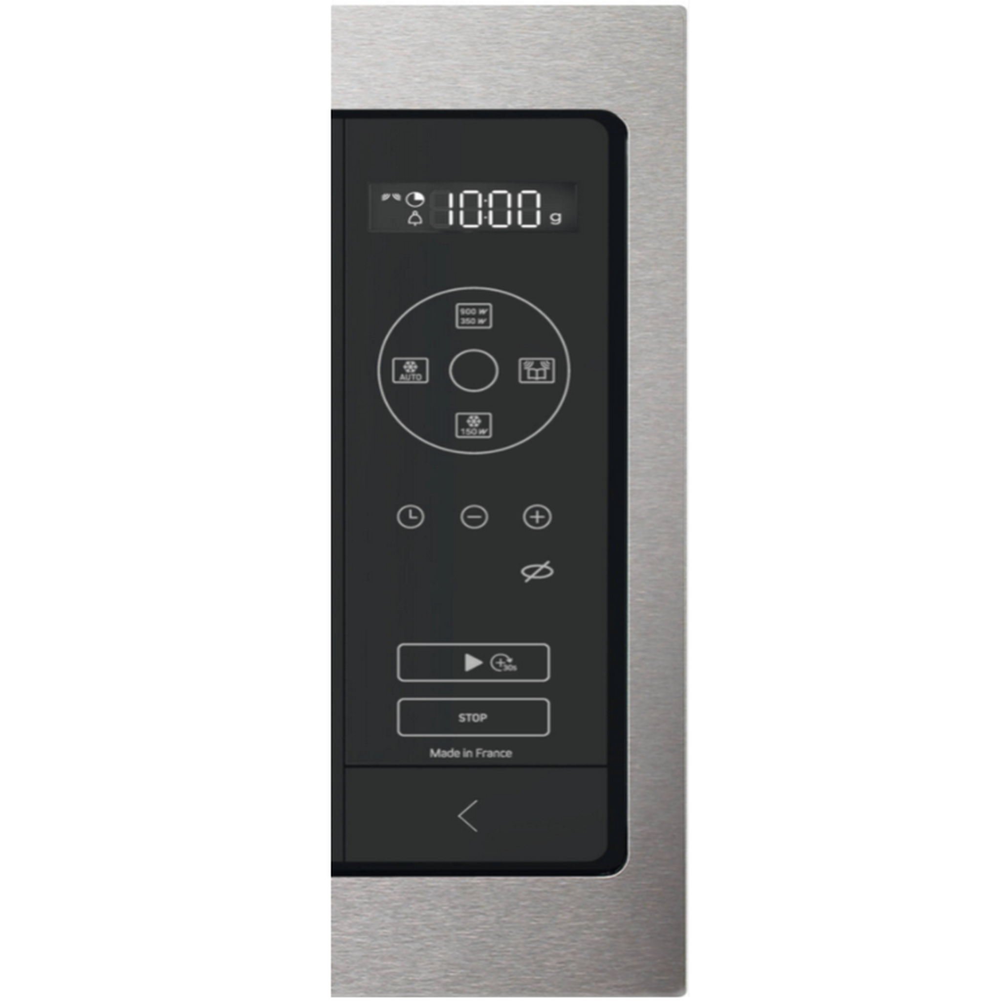Voir la diapositive 2 : BRANDT Micro-ondes solo  26l 900w encastrable inox - bms7120x