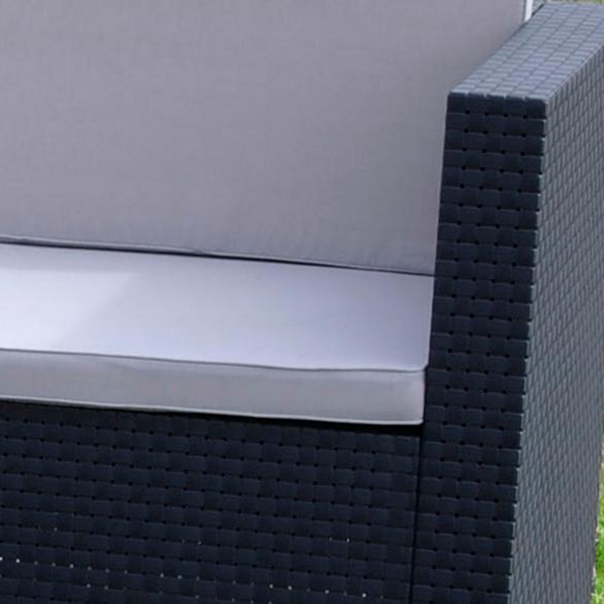 Salon bas de jardin 5 personnes TROPEA 