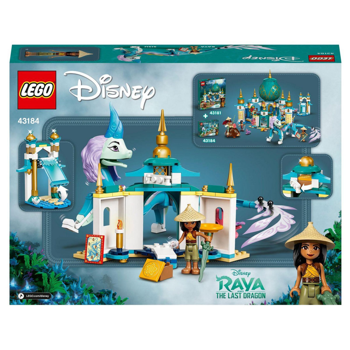 LEGO Disney Princess 43184  Raya et le dragon Sisu