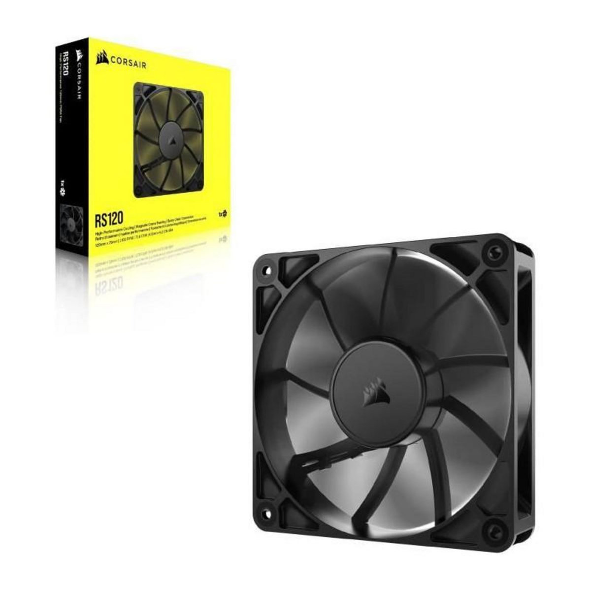 Corsair Ventilateur PWM 120mm - CORSAIR - RS120