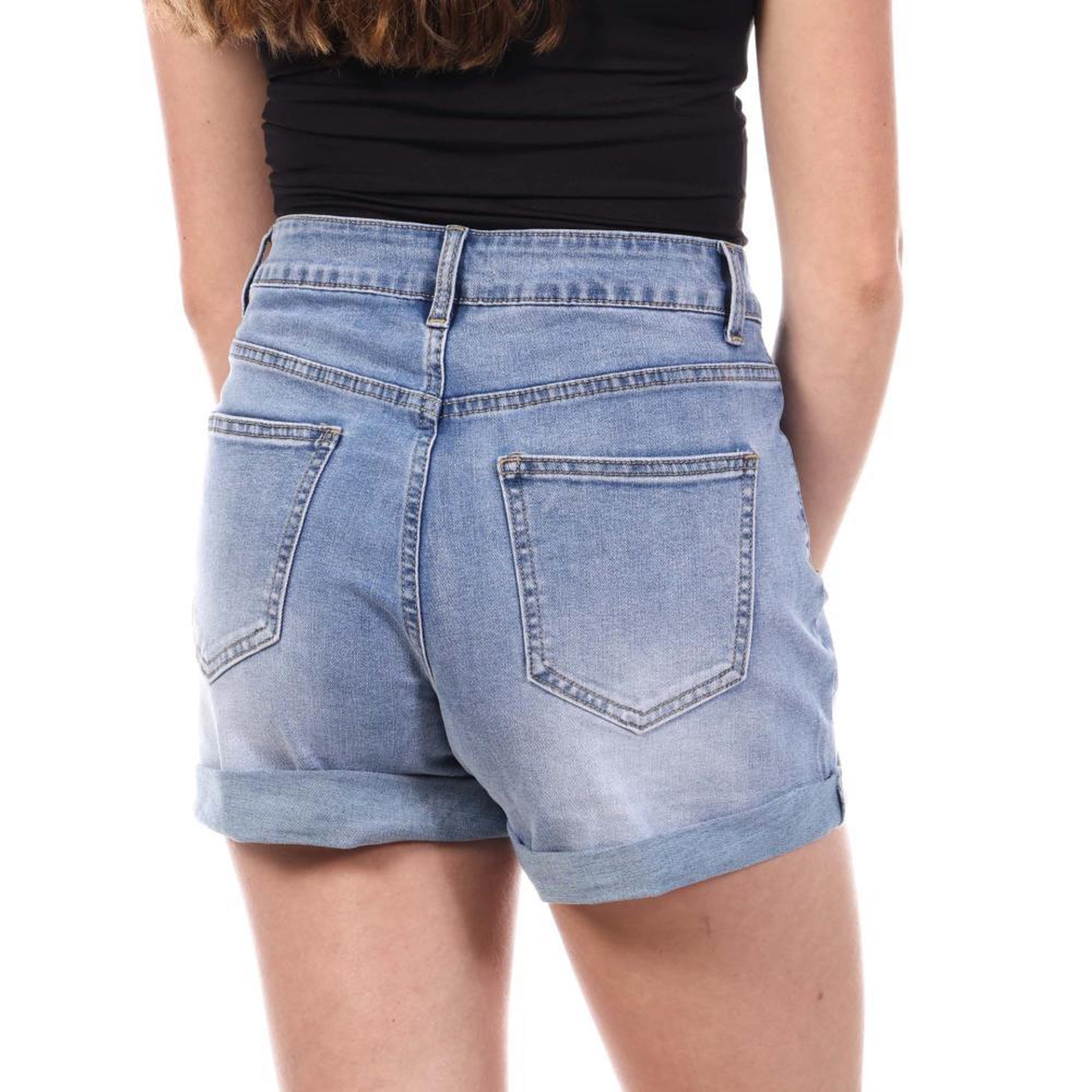 Voir la diapositive 2 : MONDAY PREMIUM Short Bleu clair Femme Monday Premium LW526