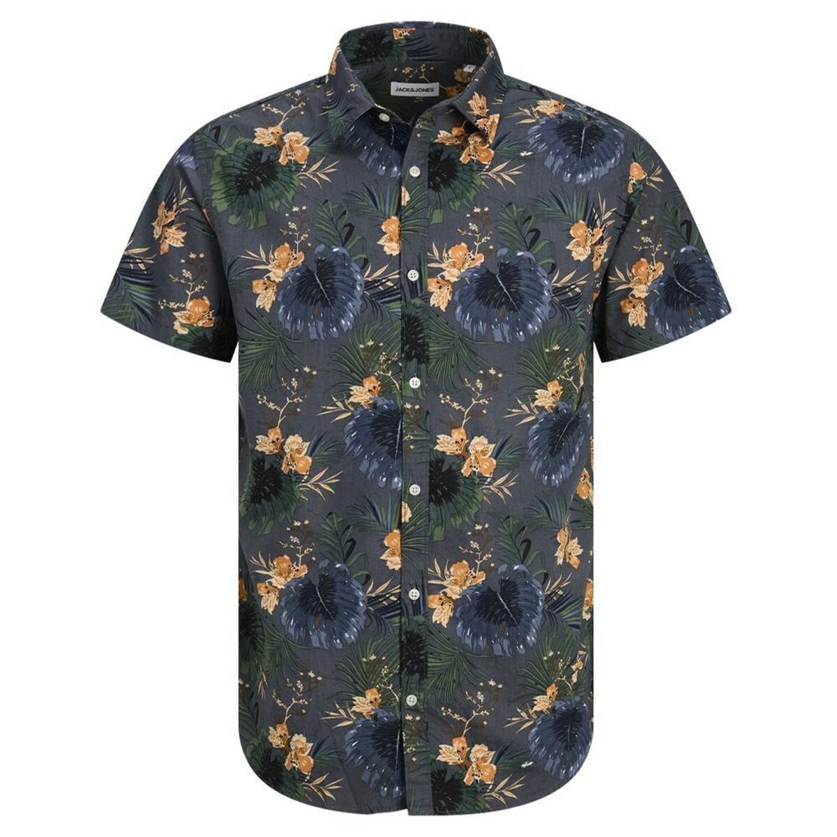 Jack & Jones Chemise Bleu/Vert Homme Jack & Jones Hawaii