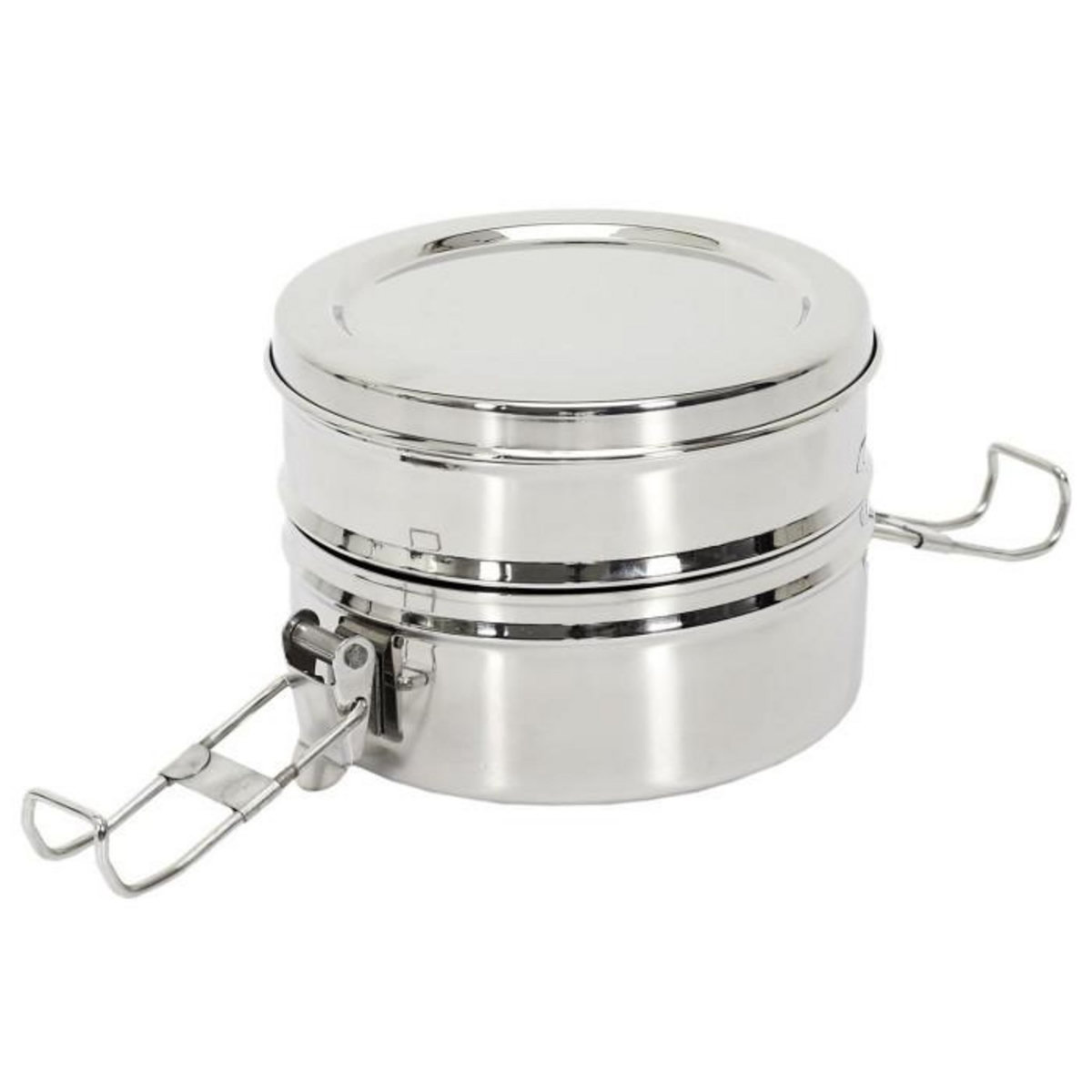 Paris Prix Lunch Box Ronde  2 Niveaux  80cl Inox