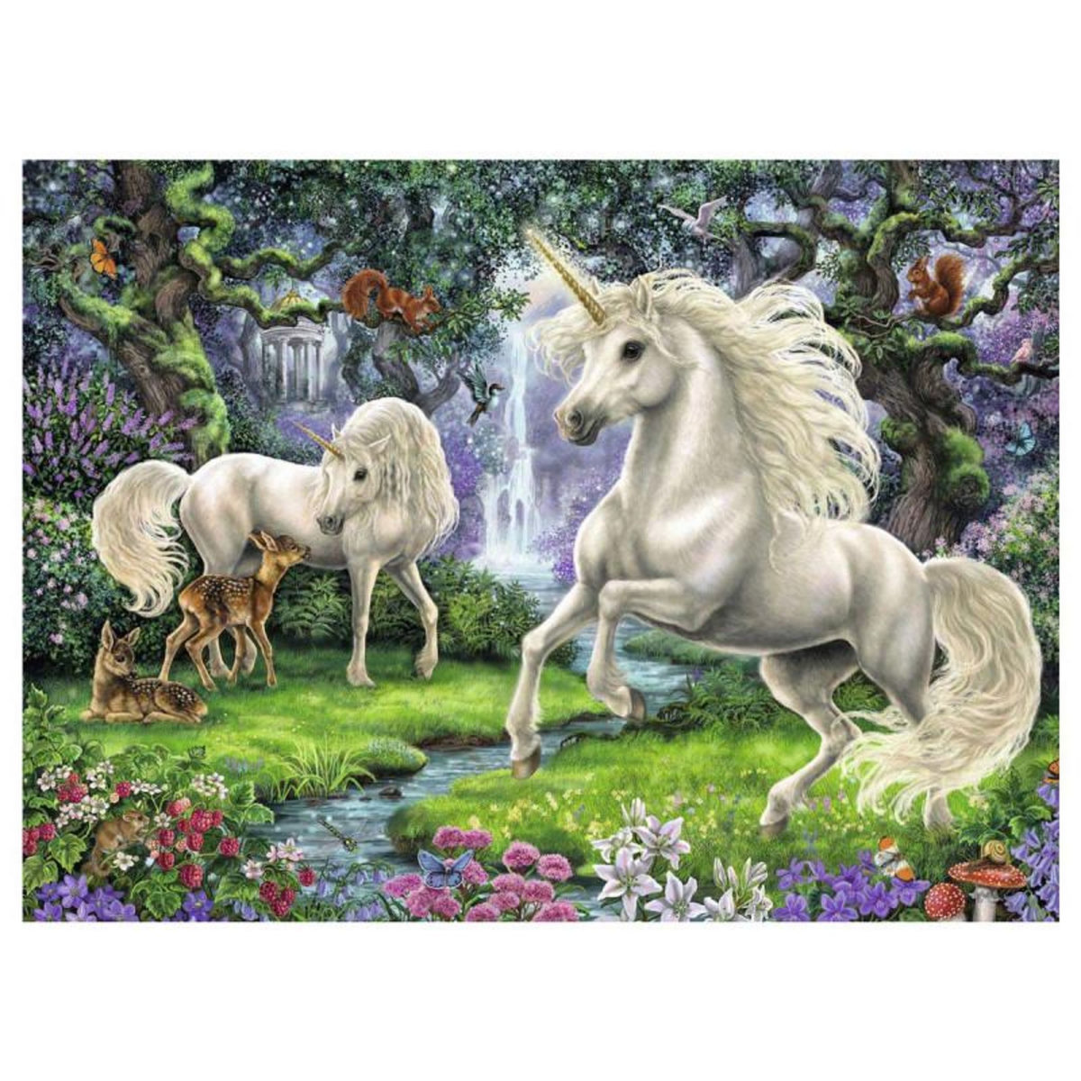 RAVENSBURGER RAVENSBURGER Mystical Unicorns, 200st. XXL