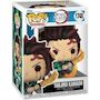 Voir la diapositive 1 : Funko Figurine Funko Pop! Tanjiro marron/vert/noir
