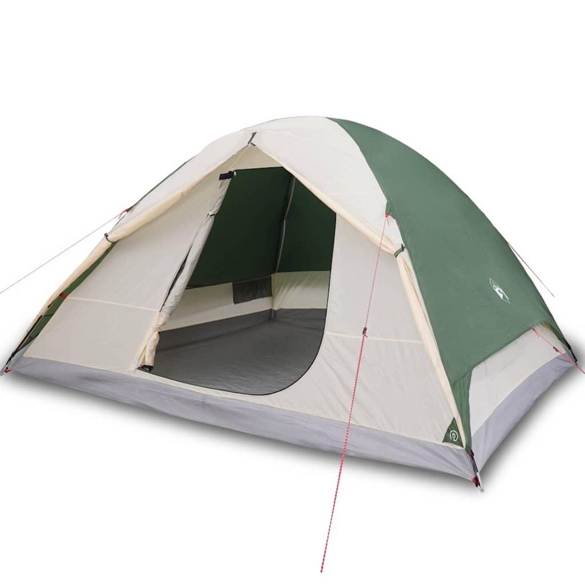 VIDAXL Tente de camping a dome 6 personnes vert impermeable