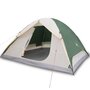Voir la diapositive 2 : VIDAXL Tente de camping a dome 6 personnes vert impermeable