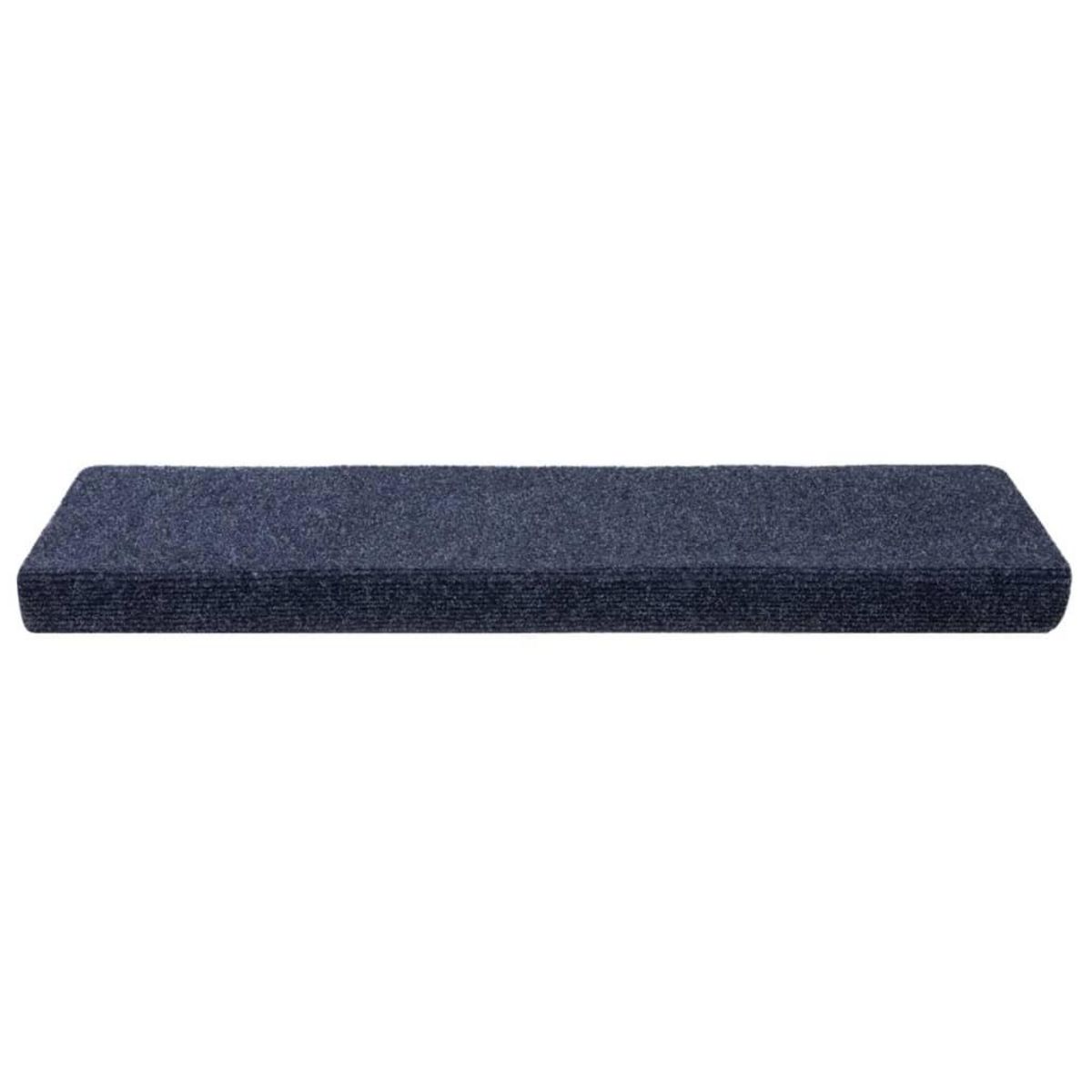 VIDAXL Tapis d'escalier 5 pcs Tissu aiguillete 65x21x4 cm Anthracite