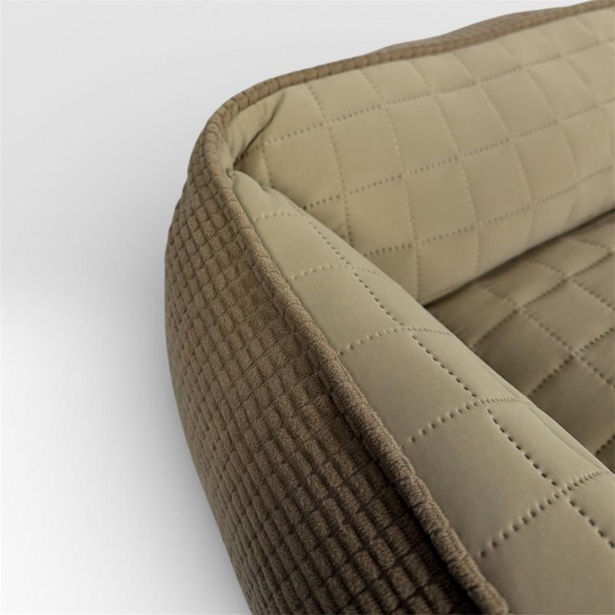 Voir la diapositive 4 : MON AMI LUKI Panier rectangle freshbed - couchage été - microfibre douce - petit chien