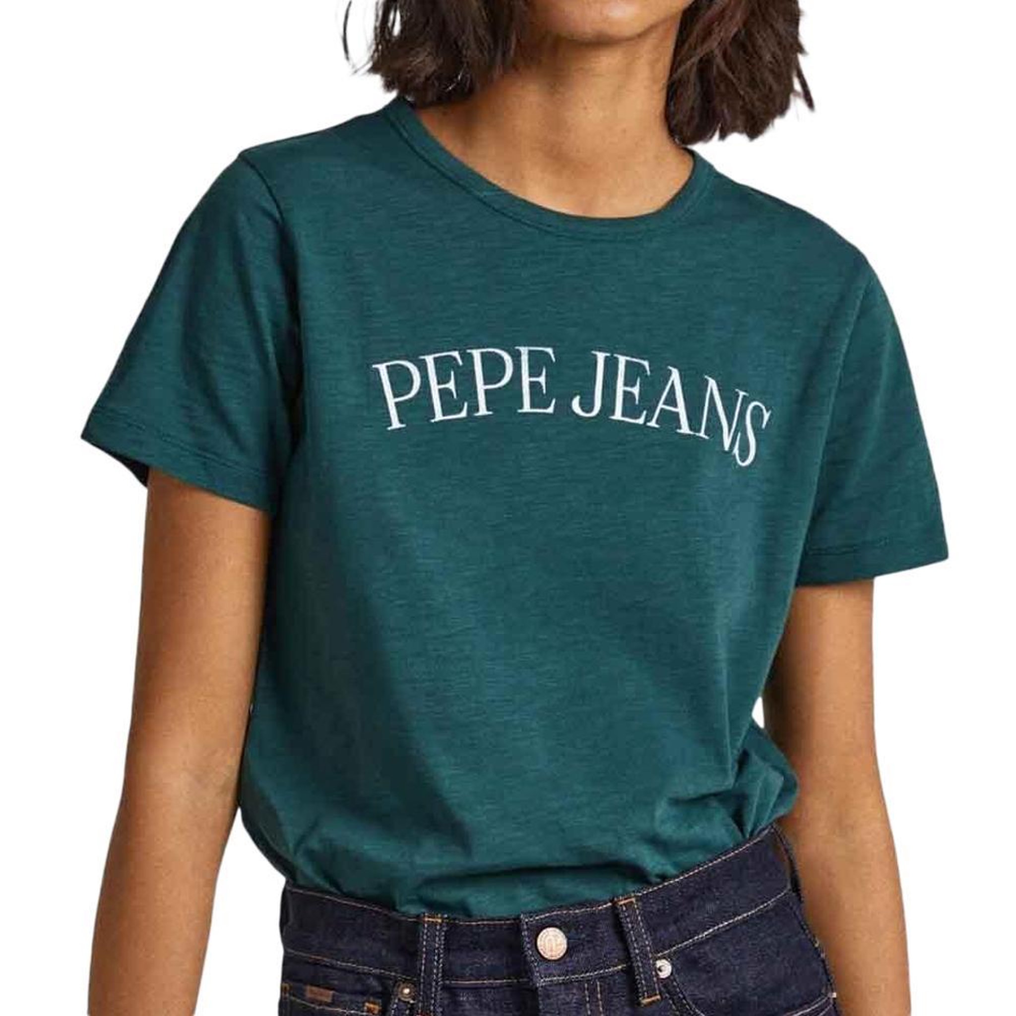 Voir la diapositive 1 : Pepe Jeans T-shirt Bleu Femme Pepe jeans Vio