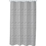GUY LEVASSEUR Rideau de douche imprimé géométrique en polyester URBAN