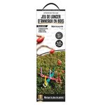 Paris Prix Jeu de Lancer d'Anneaux  Bois  42cm Multicolore