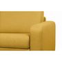 Voir la diapositive 5 : Canapé convertible système couchage express matelas 160x200 13cm 3 places en tissu  DYLAN 