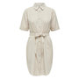 Voir la diapositive 1 : JACQUELINE DE YONG Robe Écru Femme JDY Shirt Dress