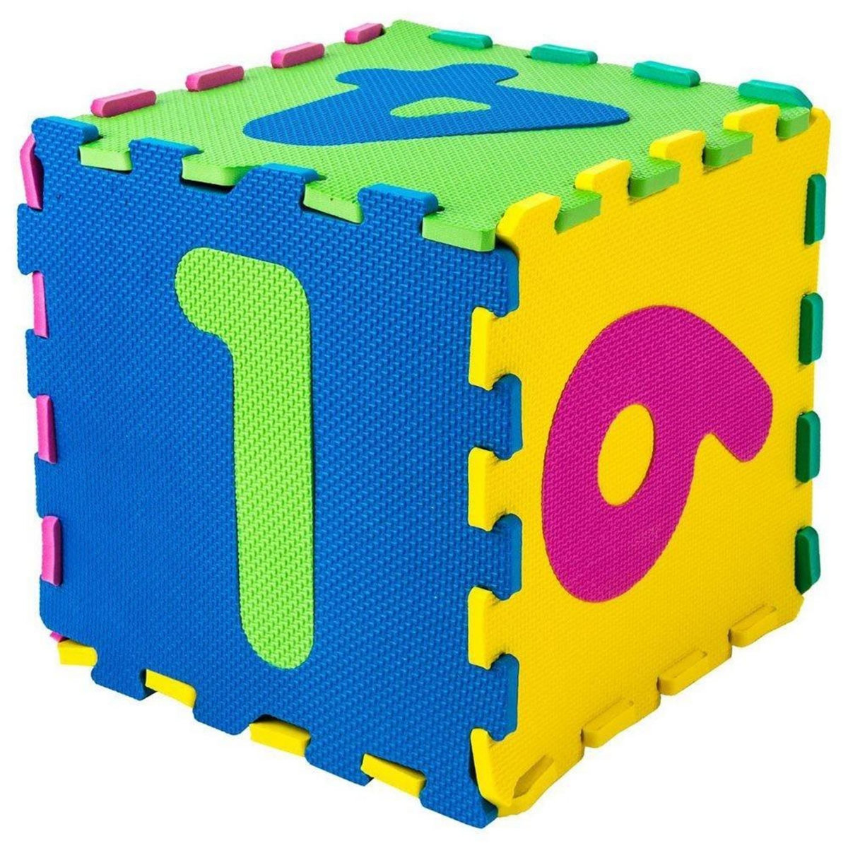 Betoys Tapis mousse marelle 10 dalles 3 en 1