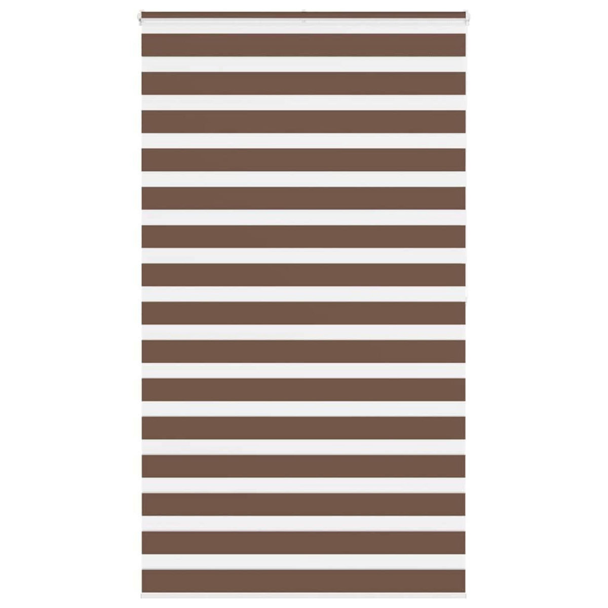VIDAXL Store zebre marron 135x200cm largeur du tissu 130,9cm polyester