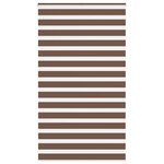 VIDAXL Store zebre marron 135x200cm largeur du tissu 130,9cm polyester