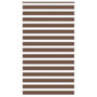 Voir la diapositive 1 : VIDAXL Store zebre marron 135x200cm largeur du tissu 130,9cm polyester